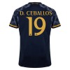 Real Madrid D. Ceballos 19 Udebanesæt 2023-24 Kortærmet
